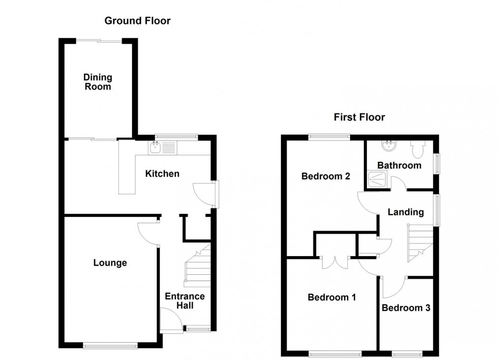 Floorplan for Thorsby Drive, Gomersal