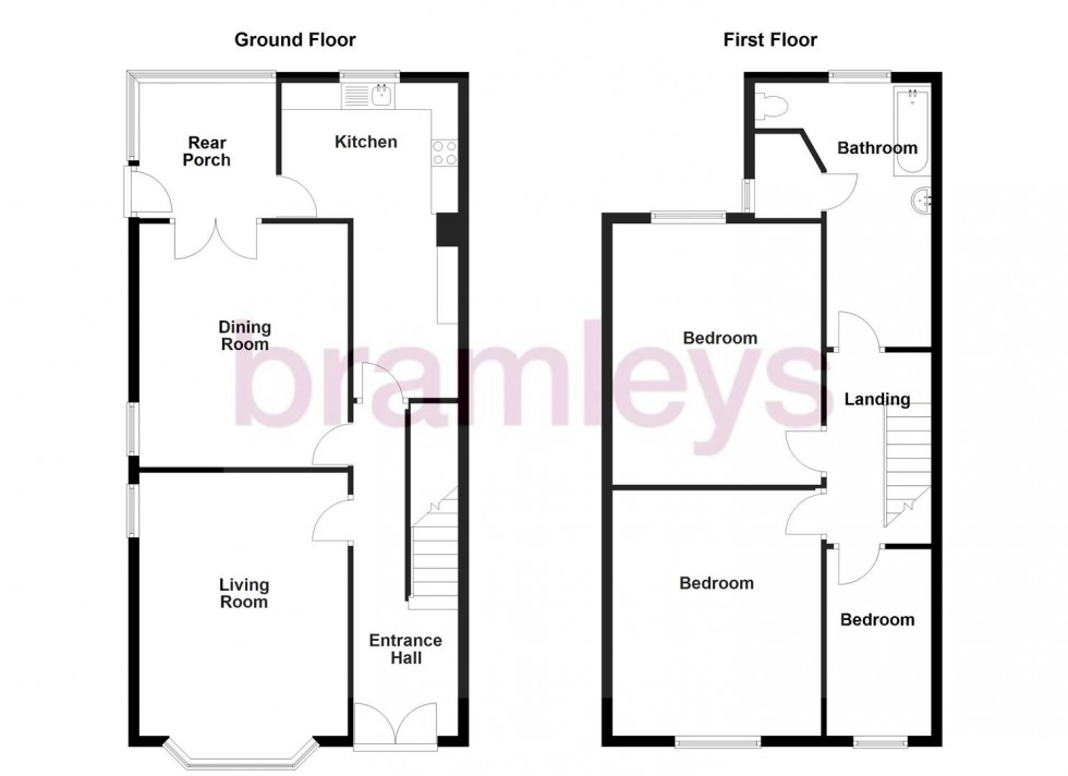 Floorplan for Quarmby Road, Huddersfield