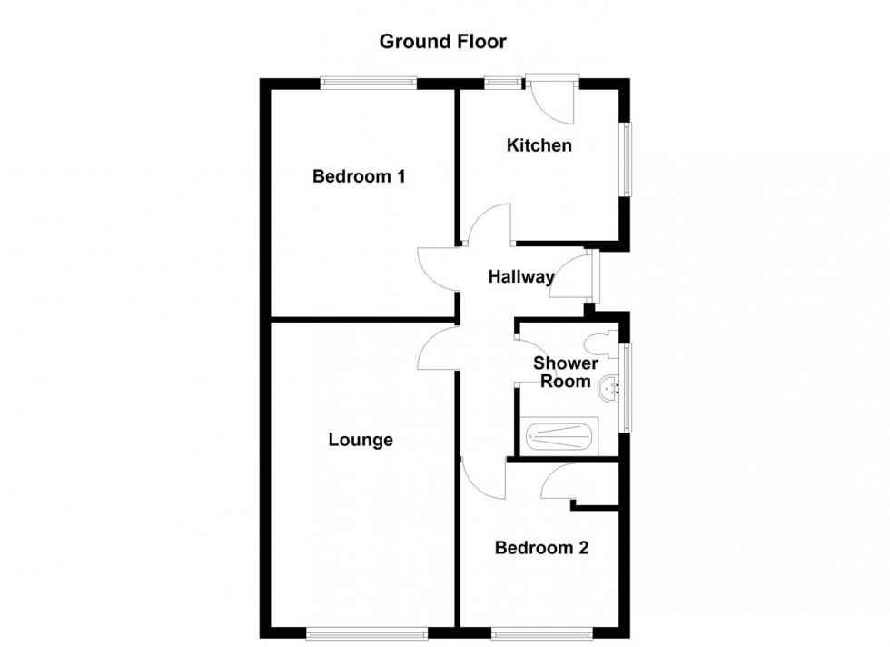 Floorplan for Alma Lane, Heckmondwike