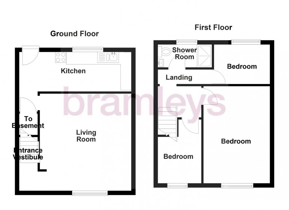 Floorplan for Manchester Road, Linthwaite, Huddersfield