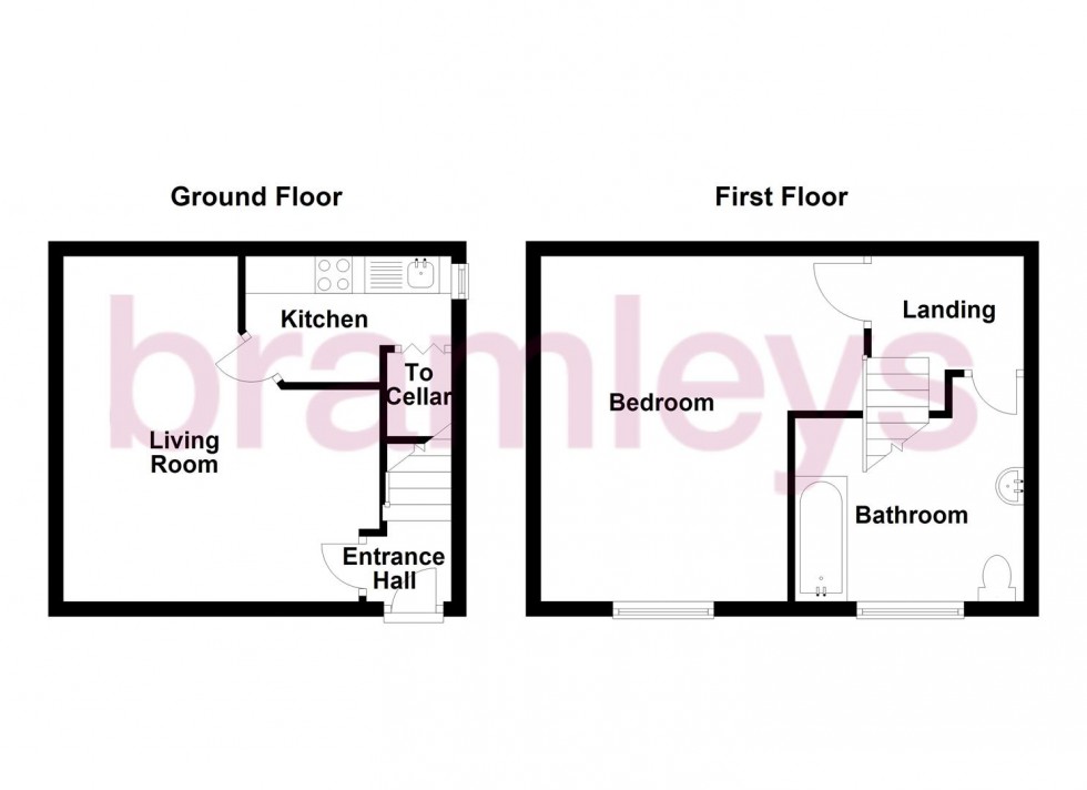Floorplan for Prospect Road, Longwood, Huddersfield