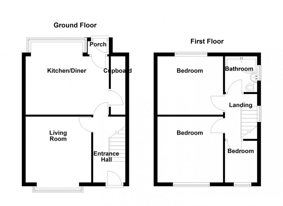 Floorplan for Huddersfield Road, Liversedge