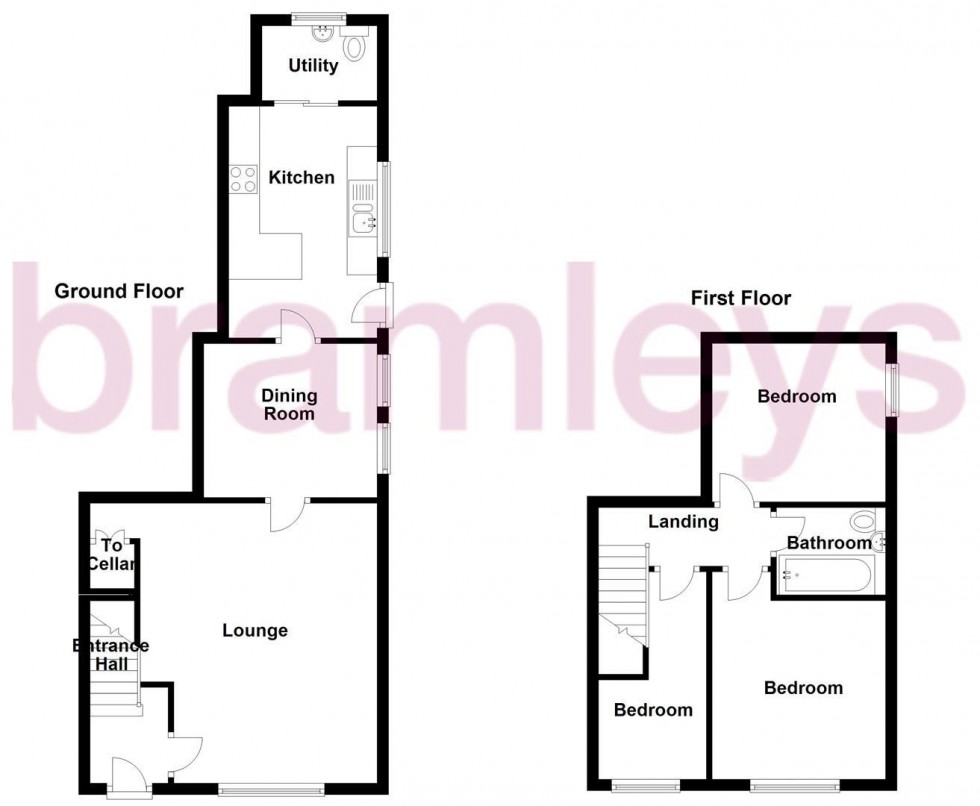Floorplan for Lane Head Road, Shepley, Huddersfield