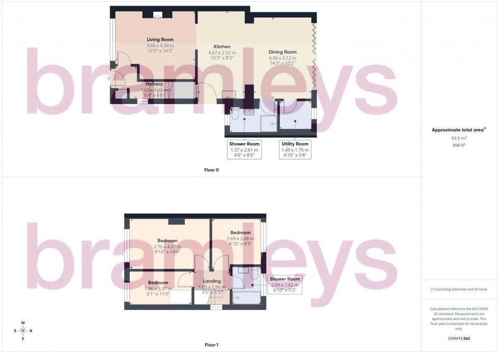 Floorplan for Lower Edge Road, Lower Edge, Elland