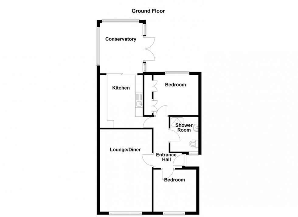 Floorplan for Springfield Park, Mirfield