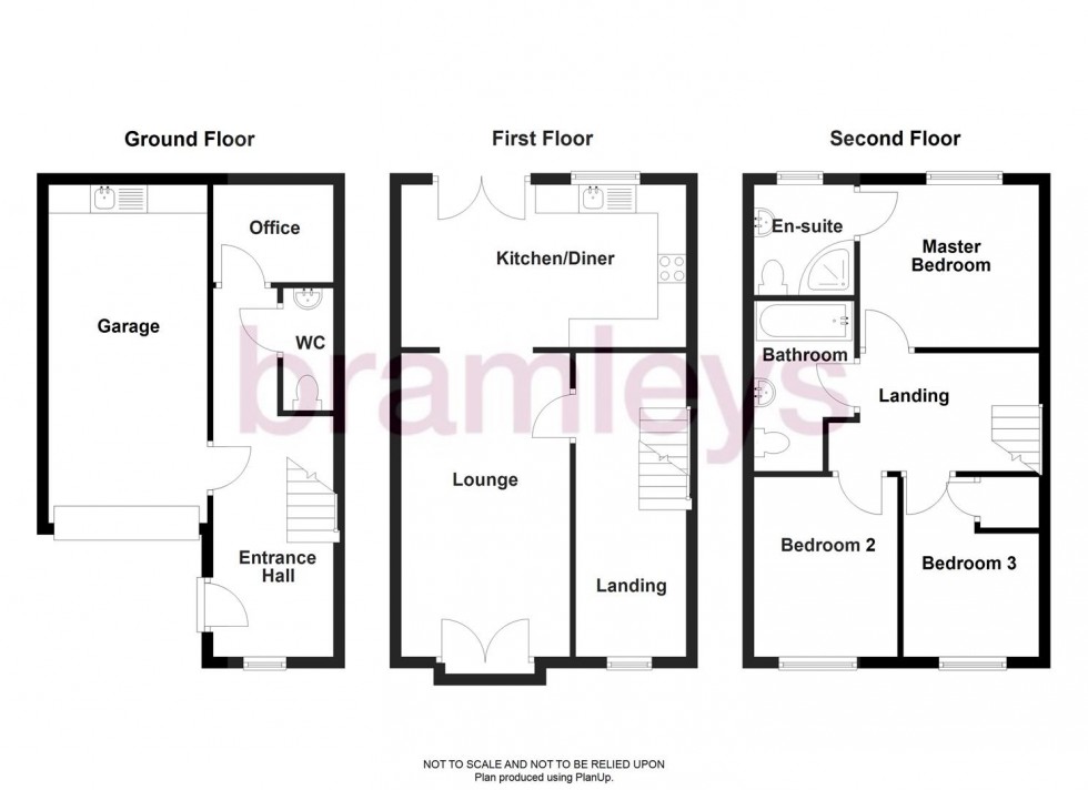 Floorplan for Thistle Heights, Fenay Bridge, Huddersfield