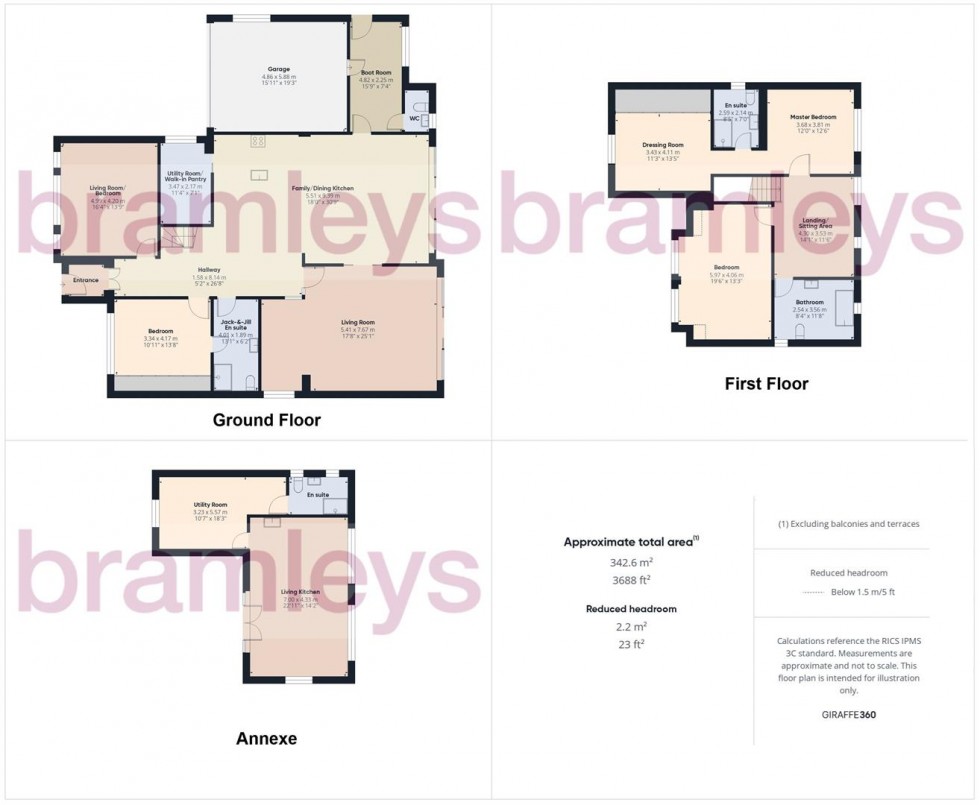 Floorplan for Cumberland Avenue, Huddersfield