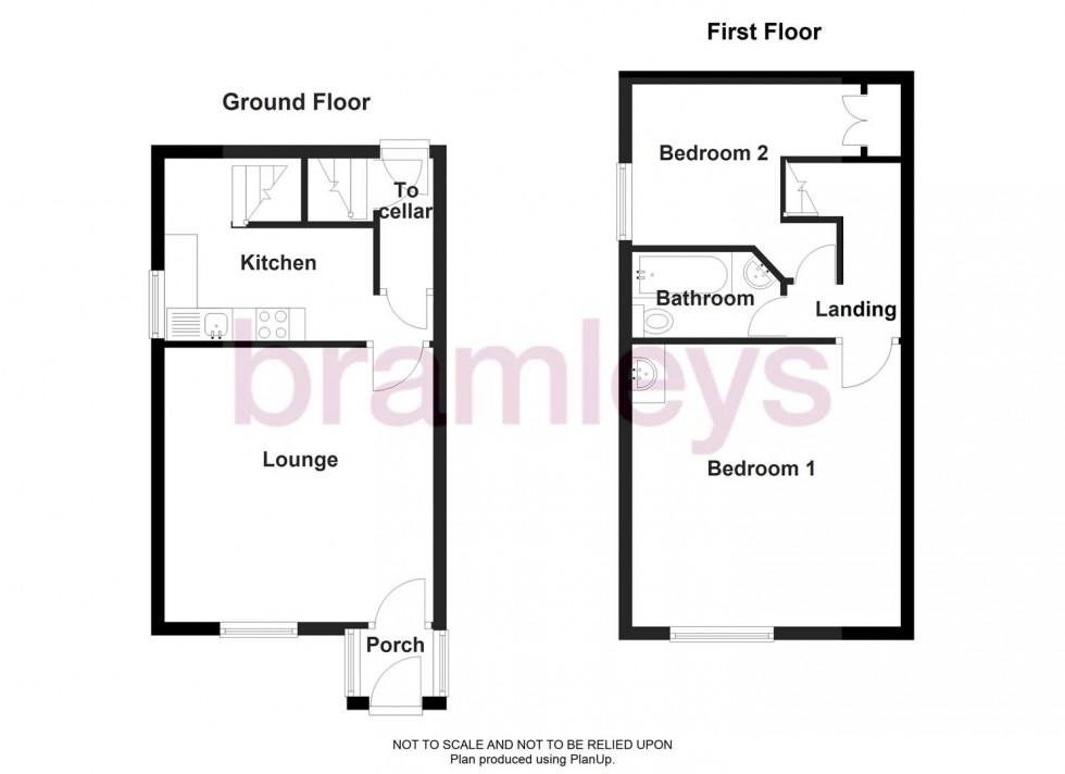 Floorplan for Keat Street, Crosland Moor, Huddersfield