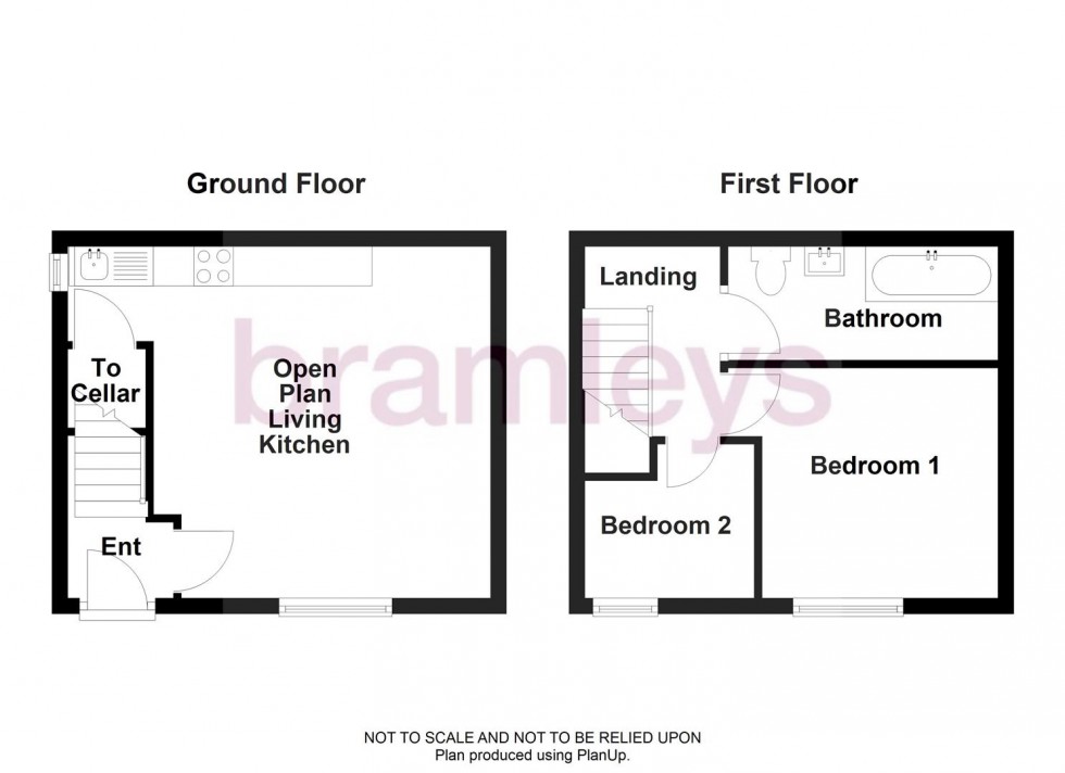 Floorplan for Milner Street, Lockwood, Huddersfield