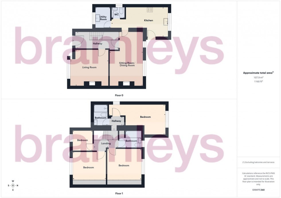 Floorplan for Pye Nest Road, Halifax