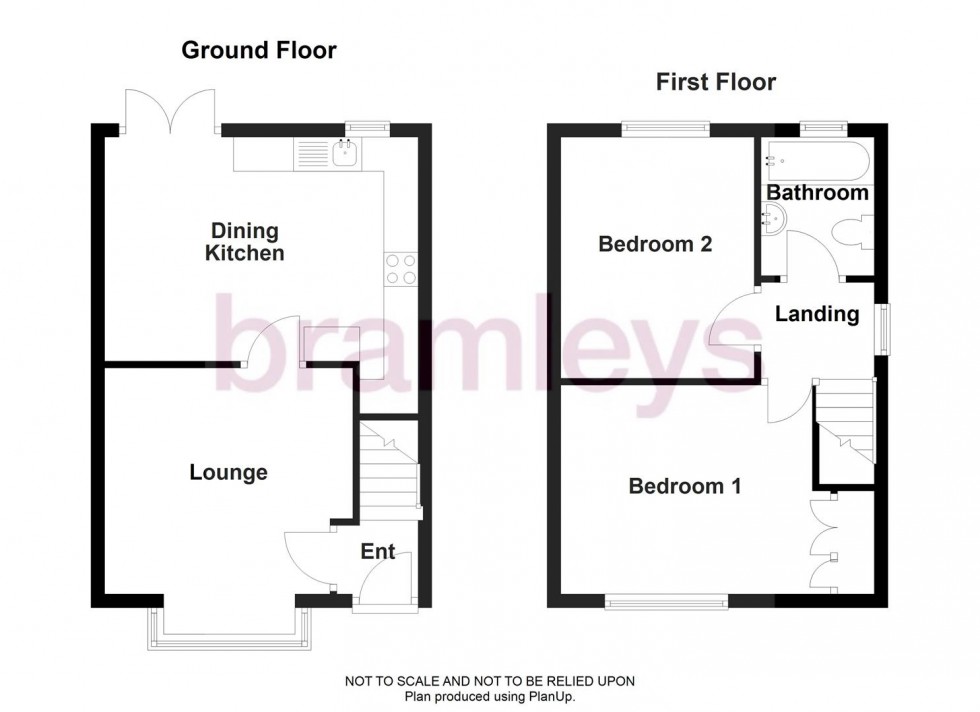 Floorplan for Broomfield Road, Marsh, Huddersfield