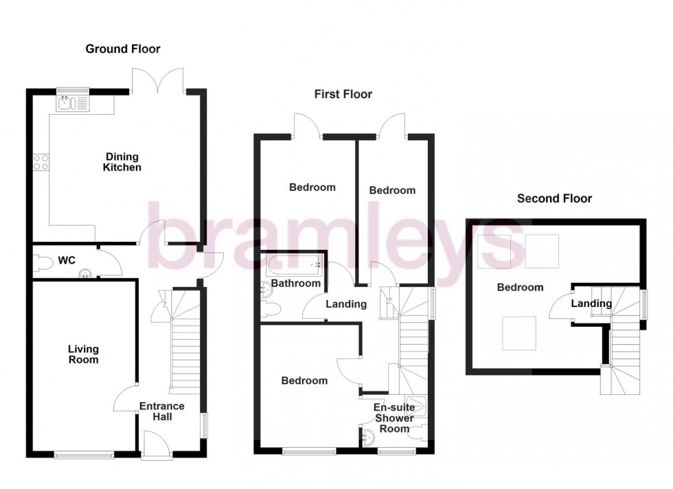 Floorplan for Sackville Street, Ravensthorpe, Dewsbury