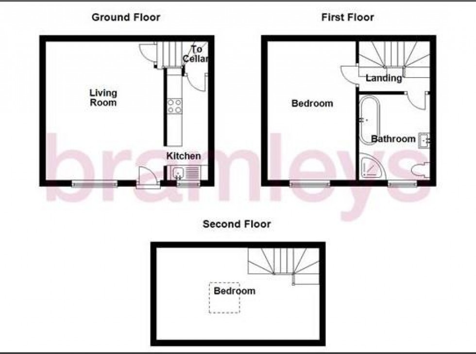 Floorplan for George Street, Elland