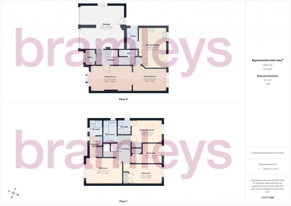 Floorplan for Springwood Hall Gardens, Huddersfield