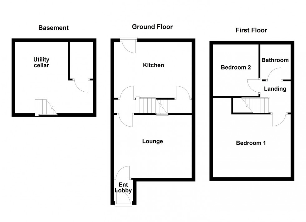 Floorplan for Huddersfield Road, Liversedge