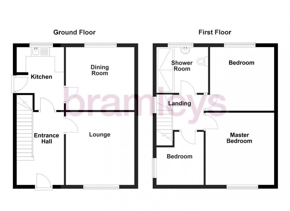 Floorplan for Cousin Lane, Illingworth, Halifax