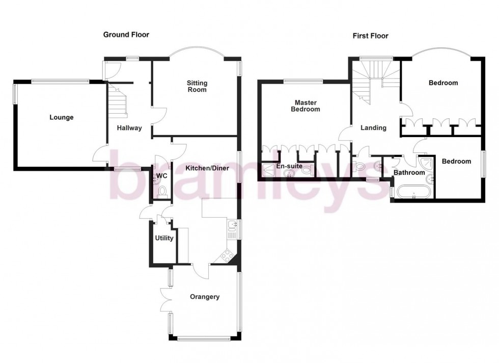Floorplan for Stonecroft, Church Lane, Southowram, Halifax