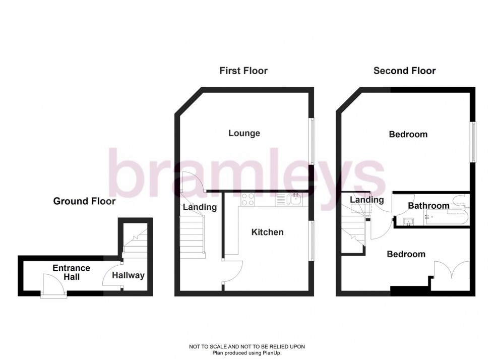 Floorplan for Lidget Street, Lindley, Huddersfield