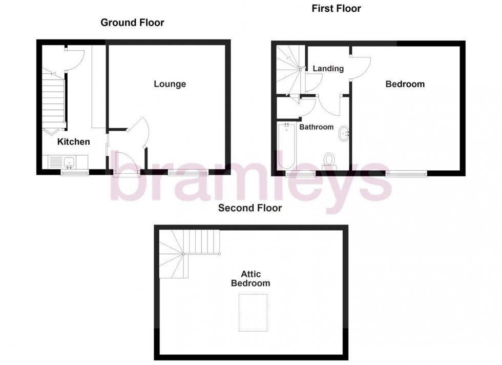 Floorplan for Springfield Terrace, Luddendenfoot, Halifax