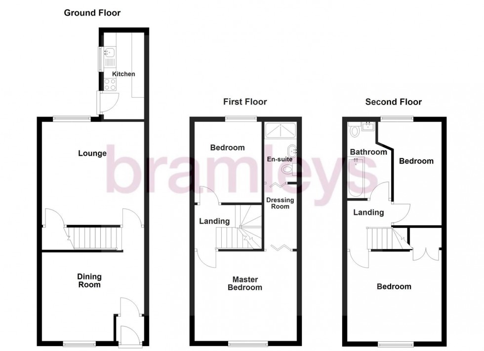 Floorplan for Bedford Street, Elland