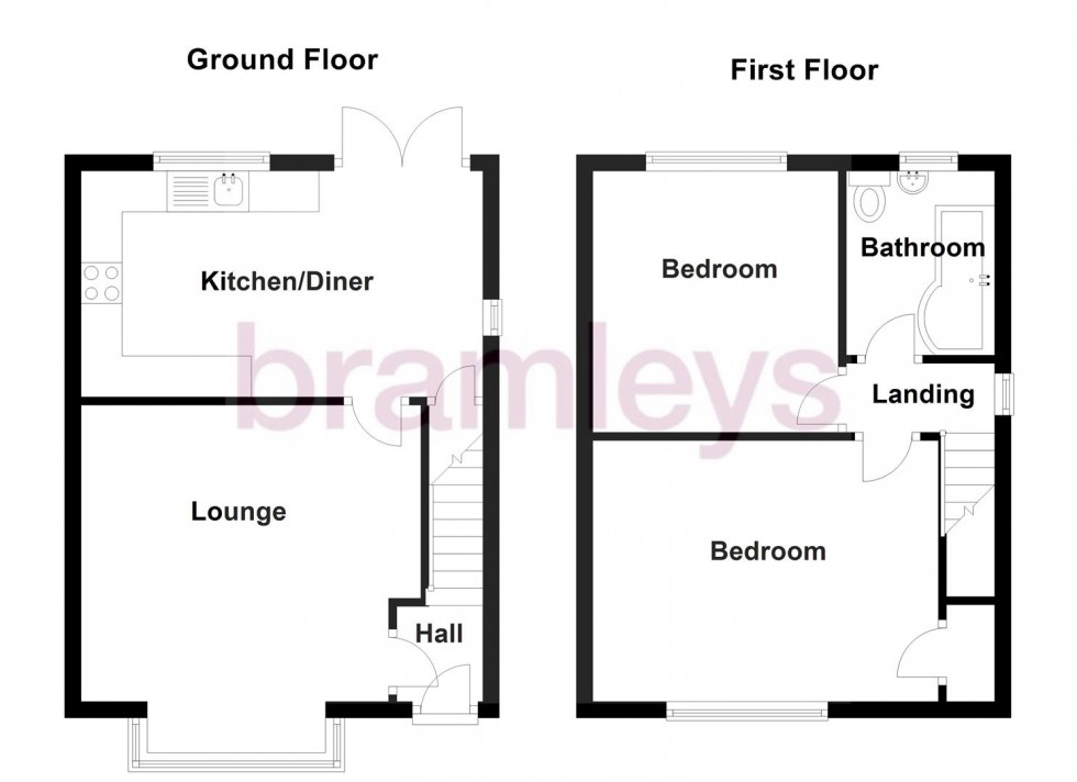 Floorplan for Lower Edge Road, Lower Edge, Elland