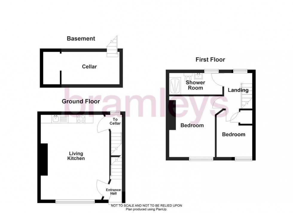 Floorplan for Trevelyan Street, Moldgreen, Huddersfield