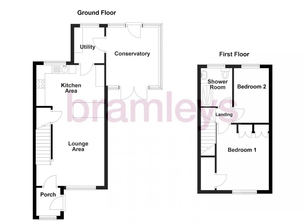 Floorplan for Oliver Meadows, Lower Edge, Elland