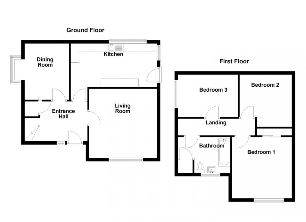 Floorplan for Norristhorpe Lane, Liversedge