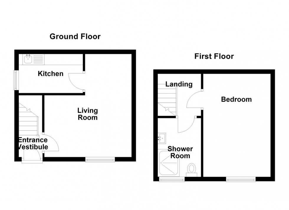 Floorplan for Walker Street, Ravensthorpe, Dewsbury
