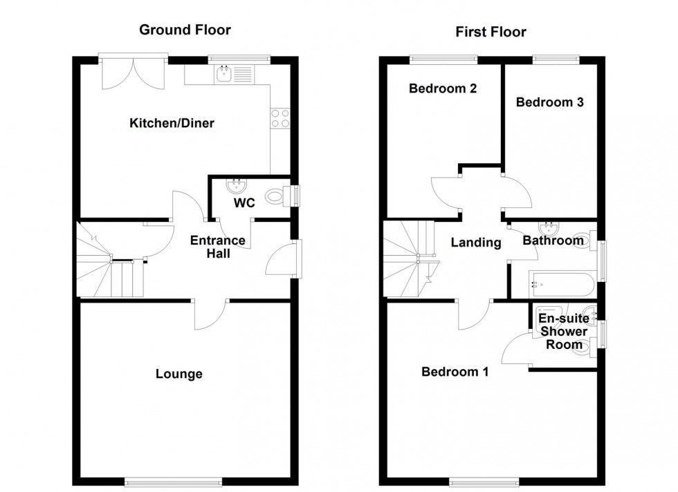 Floorplan for Dewsbury Gate Road, Dewsbury