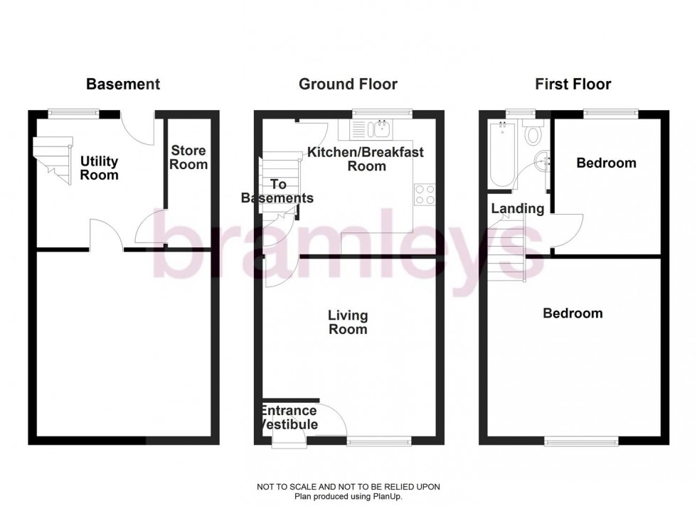 Floorplan for Arnold Avenue, Huddersfield