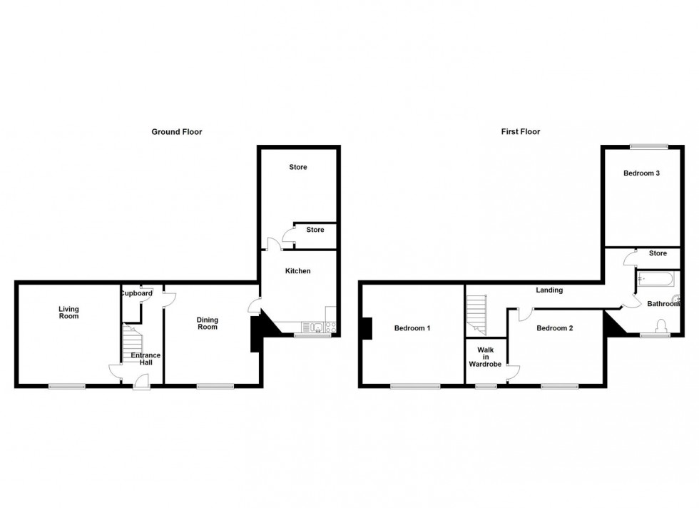 Floorplan for Long Lane, Dalton, Huddersfield