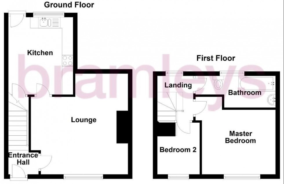 Floorplan for Luck Lane, Paddock, Huddersfield