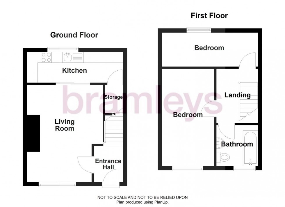 Floorplan for Meg Lane, Huddersfield