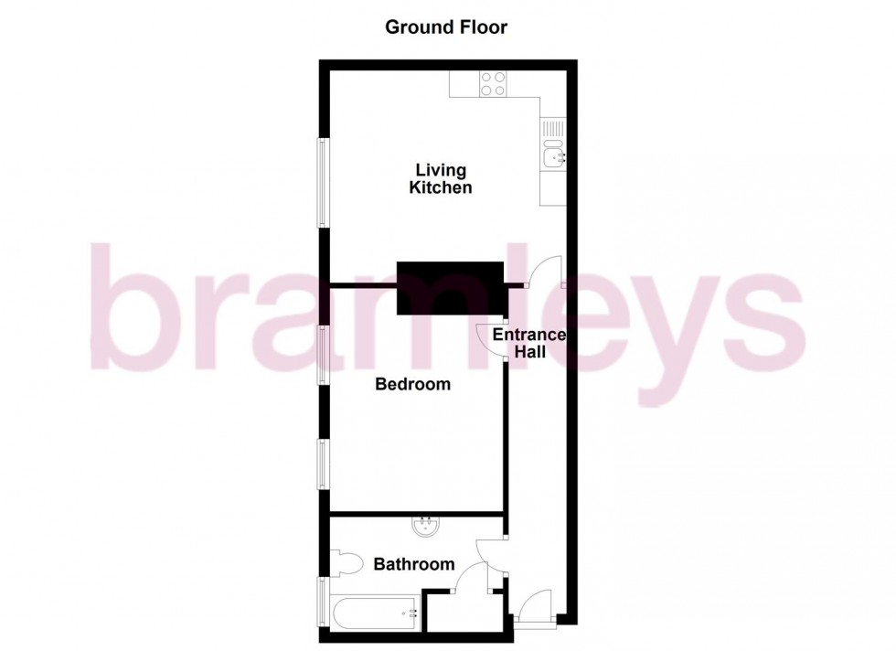 Floorplan for Town Hall Street, Sowerby Bridge