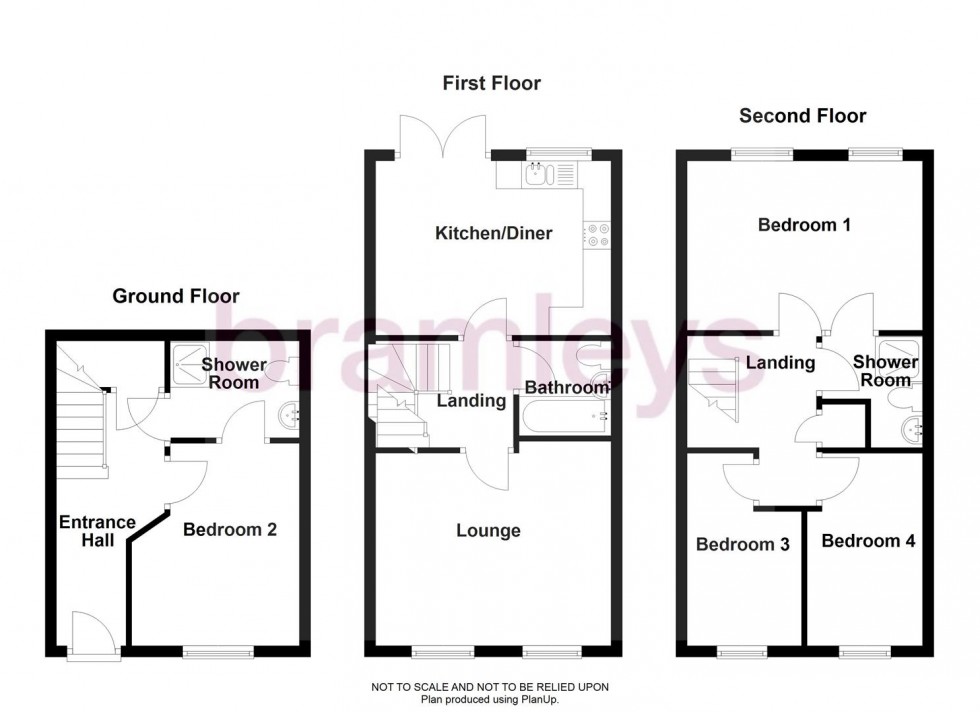Floorplan for Greenlea Court, Huddersfield