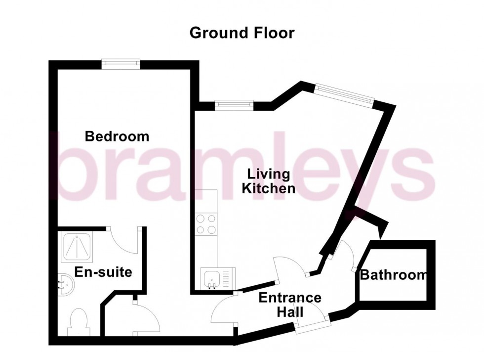 Floorplan for Calder View, Mirfield