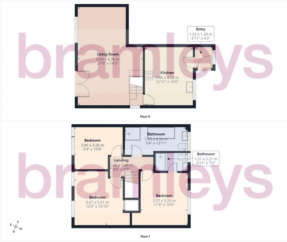 Floorplan for Holmfirth