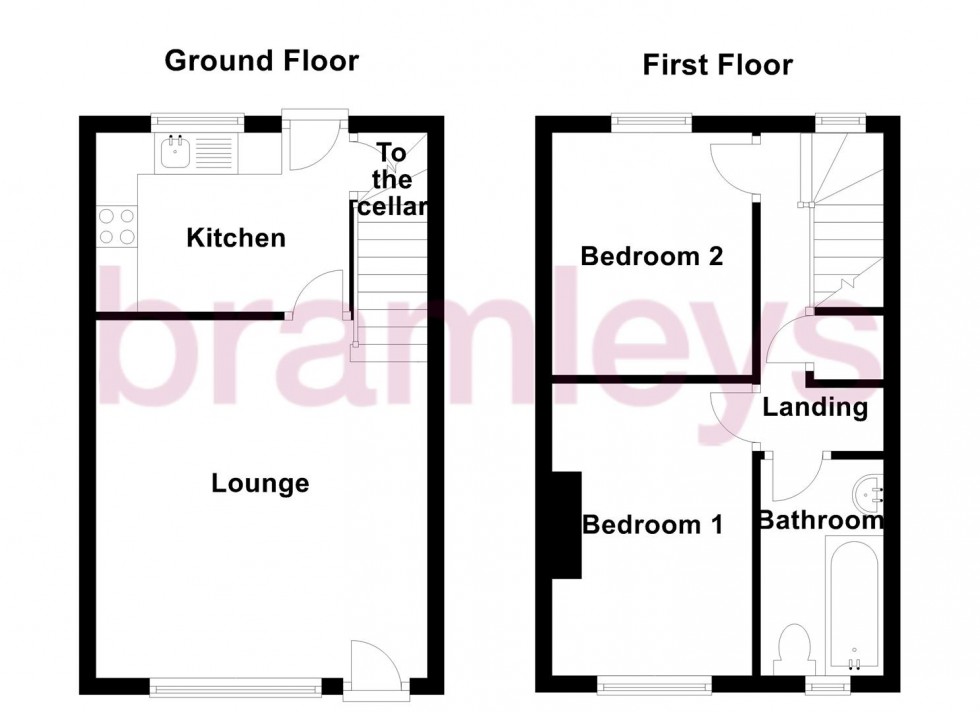 Floorplan for Broomfield Road, Marsh, Huddersfield
