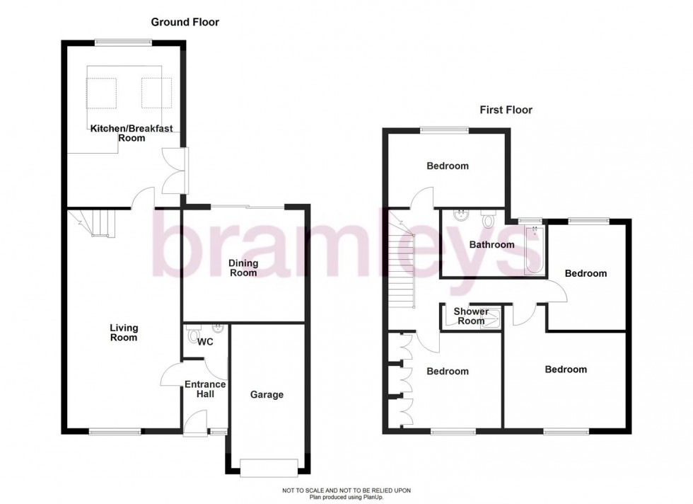 Floorplan for The Paddock, Kirkheaton, Huddersfield