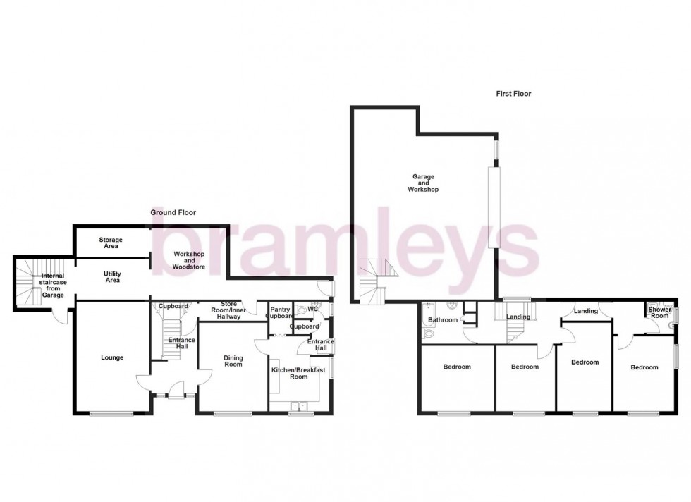 Floorplan for Flush House Lane, Holmbridge, Holmfirth