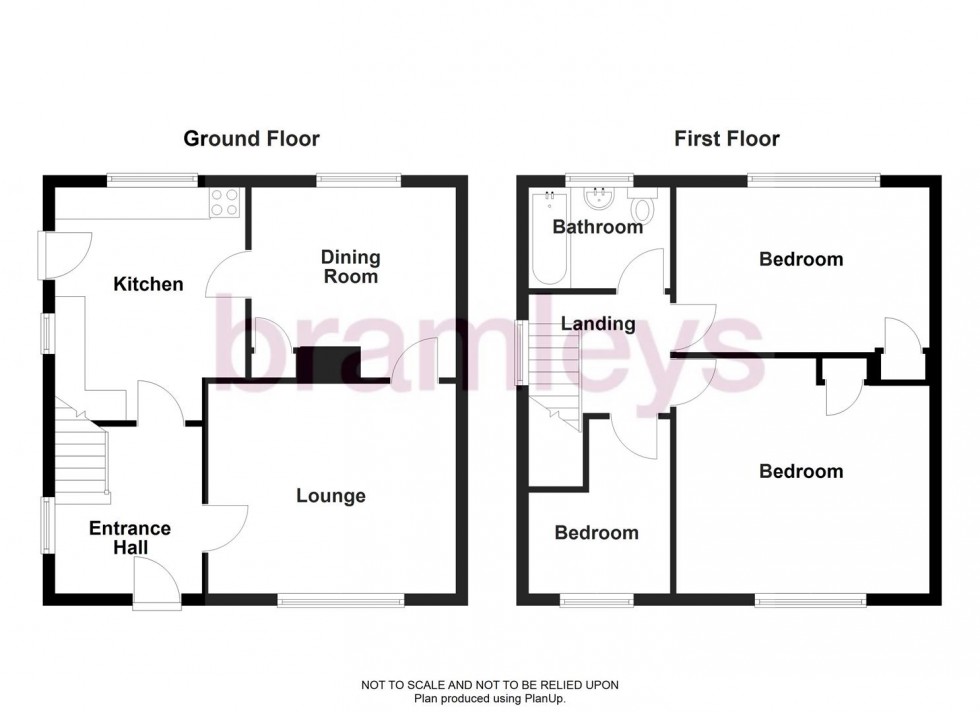 Floorplan for Coule Royd, Huddersfield