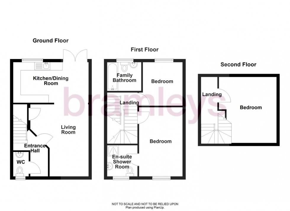 Floorplan for Coppice Drive, Netherton, Huddersfield