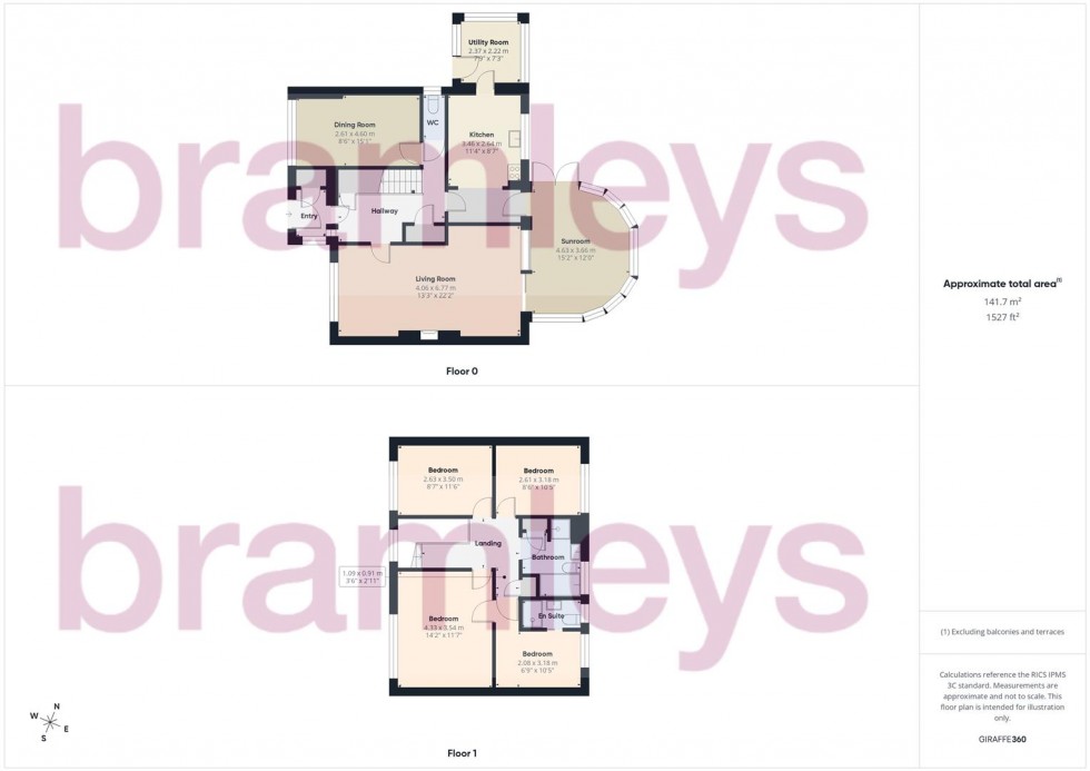 Floorplan for Bourn View Road, Huddersfield