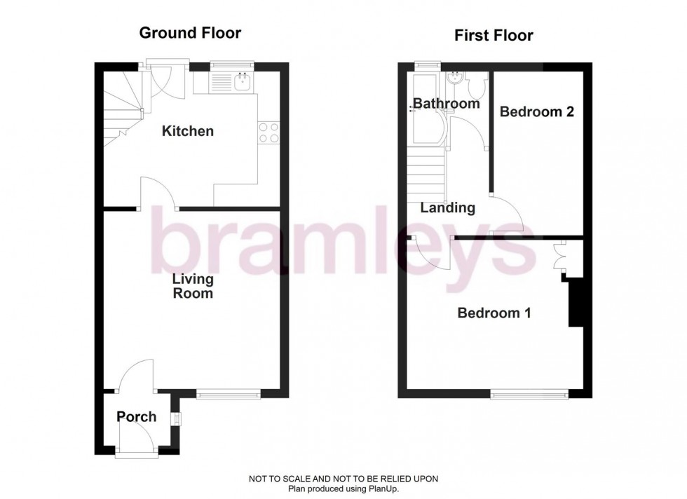 Floorplan for Mitchell Avenue, Huddersfield