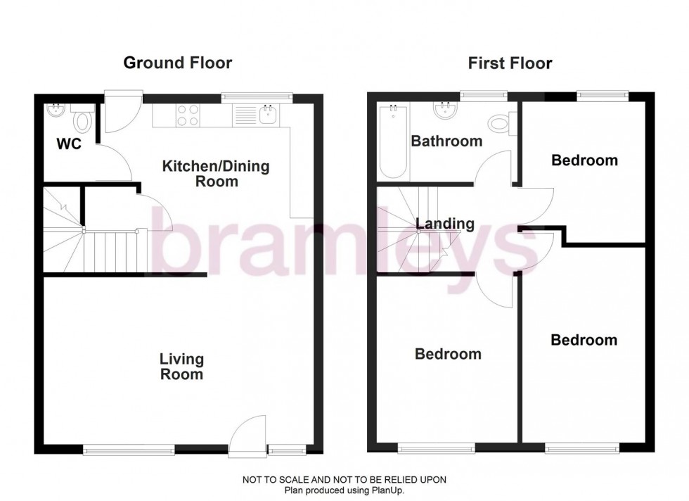Floorplan for Brown Royd Avenue, Huddersfield