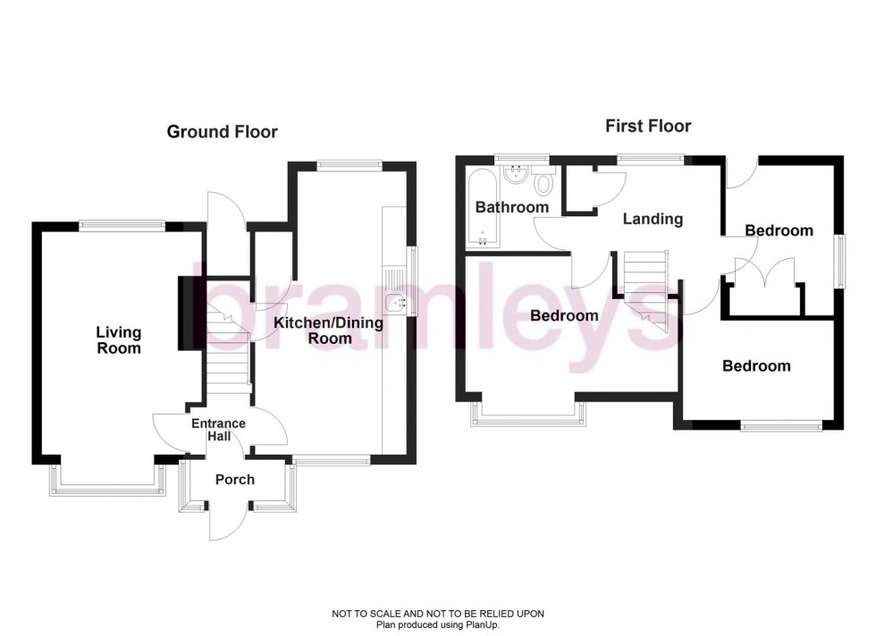 Floorplan for Tolson Crescent, Huddersfield