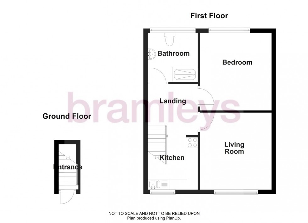 Floorplan for Town End, Golcar, Huddersfield