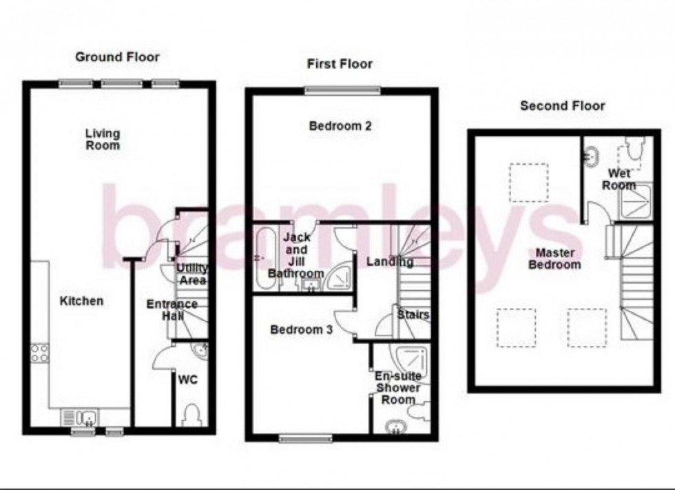 Floorplan for Stocks Hall Barn, Nest Road, Mytholmroyd
