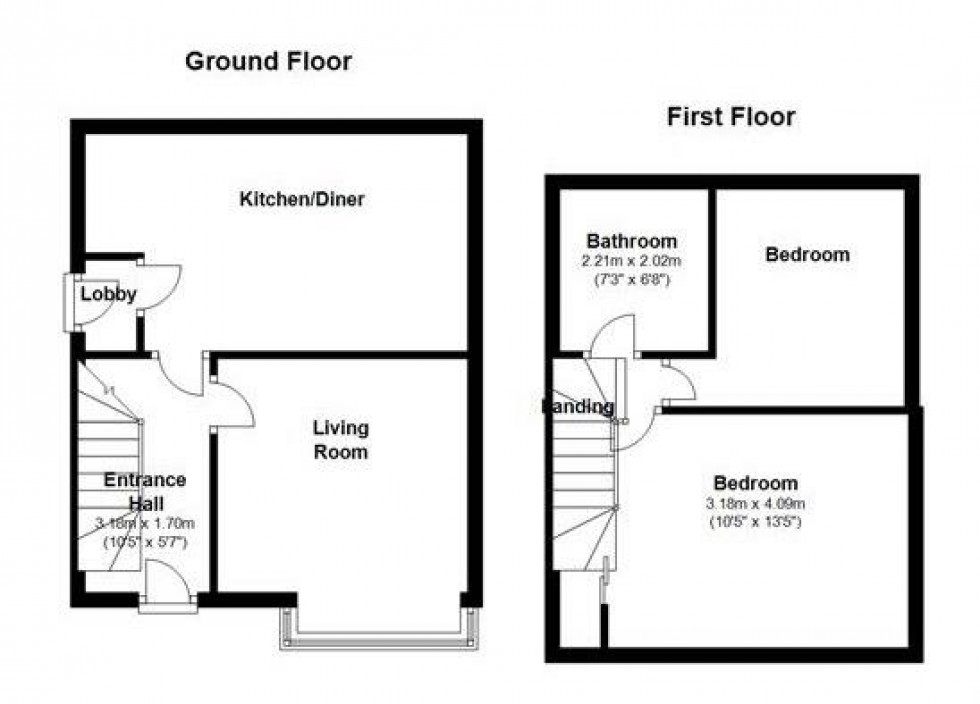 Floorplan for Chapel Lane, Heckmondwike